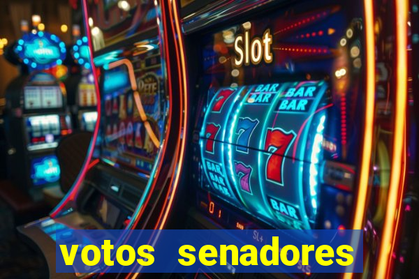 votos senadores impeachment moraes
